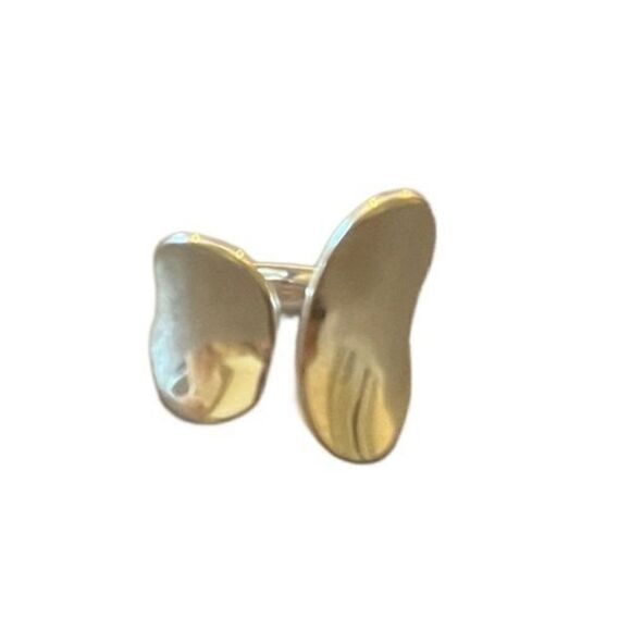 The Abstract silver cocktail ring - Picture 2 of 7